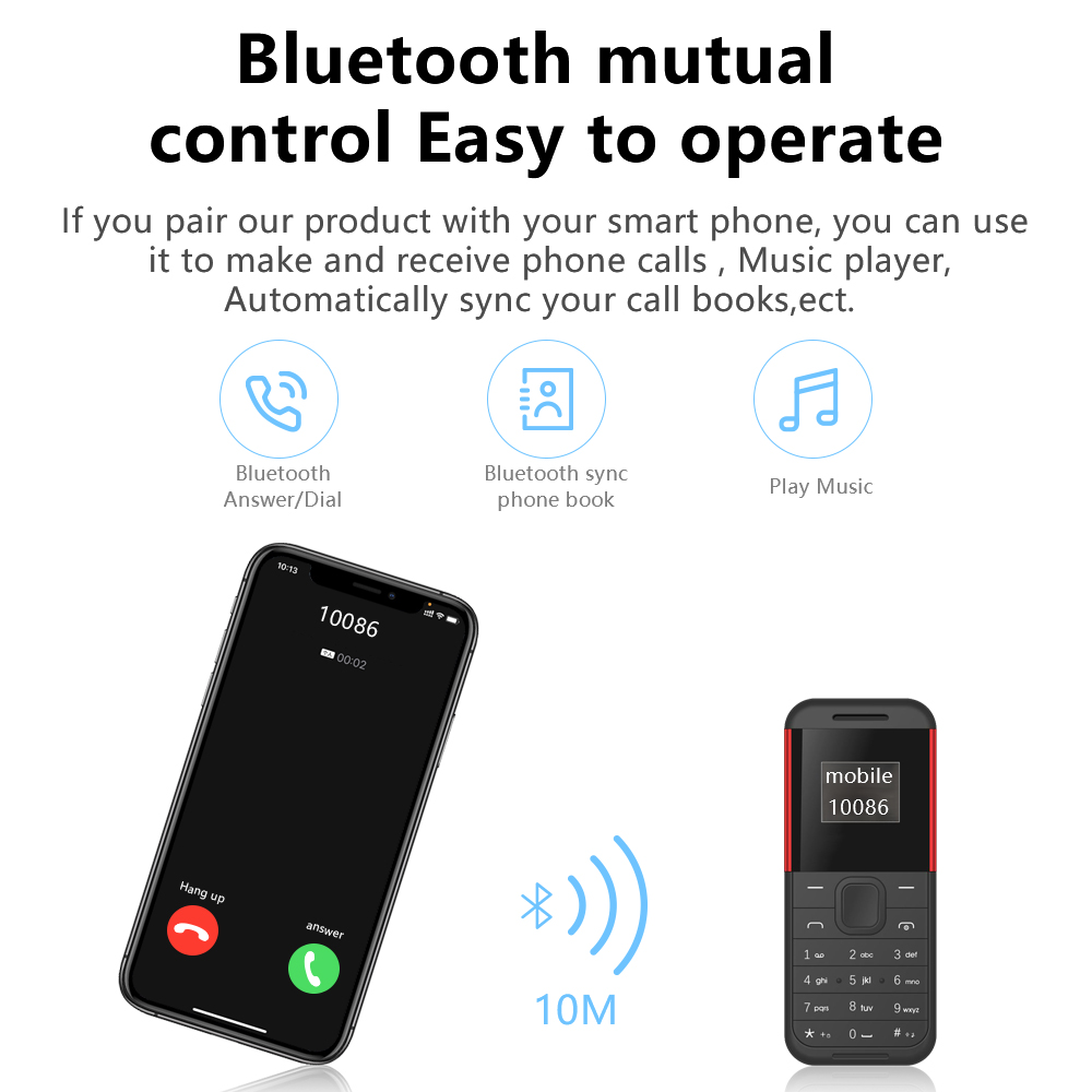 BM222 Super Mini Mobile Phone  - Phone Cases Verizon 评论和价格