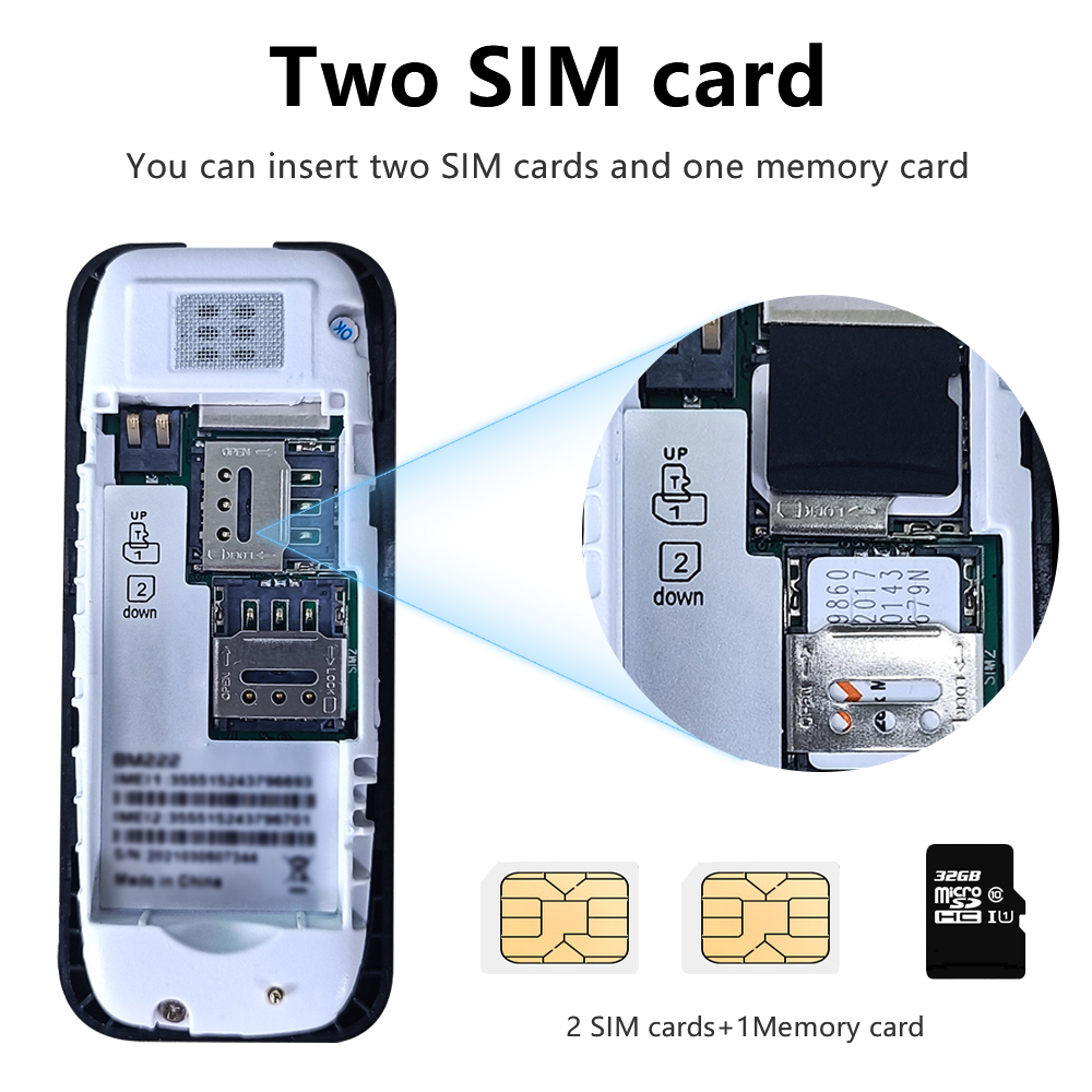 BM222 Super Mini Mobile Phone  - Phone Cases Verizon 评论和价格