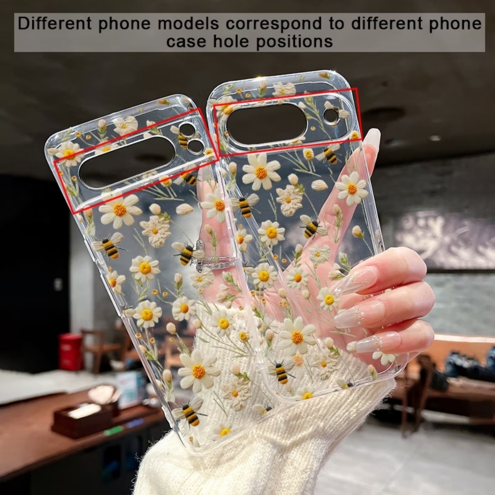 Cute Honeybee Flower Pattern S - Phone Cases Pixel 10 Pro 评论和价格