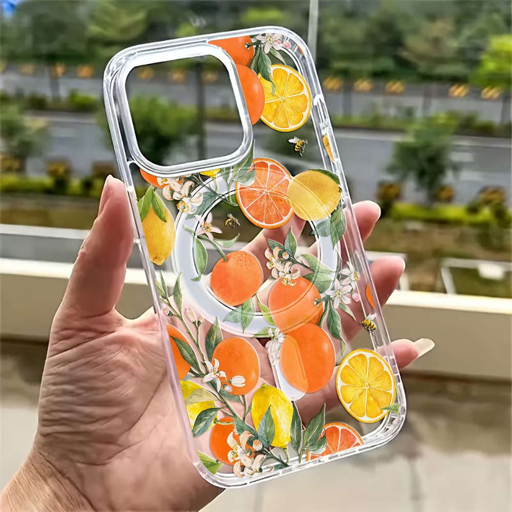 Summer Lemon Phone Case for iP - Phone Cases With Magsafe 评论和价格