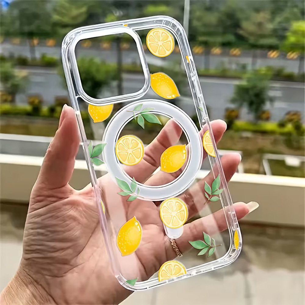 Summer Lemon Phone Case for iP - Phone Cases With Magsafe 评论和价格