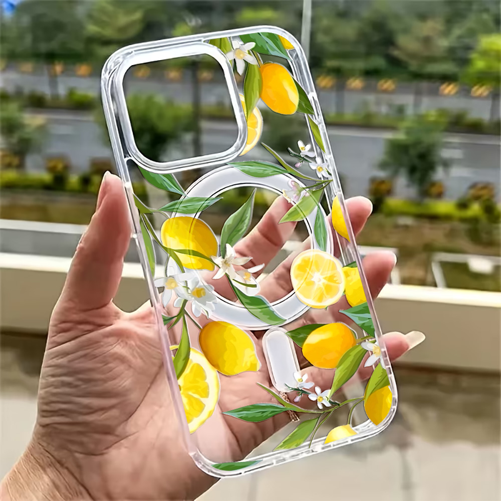 Summer Lemon Phone Case for iP - Phone Cases With Magsafe 评论和价格