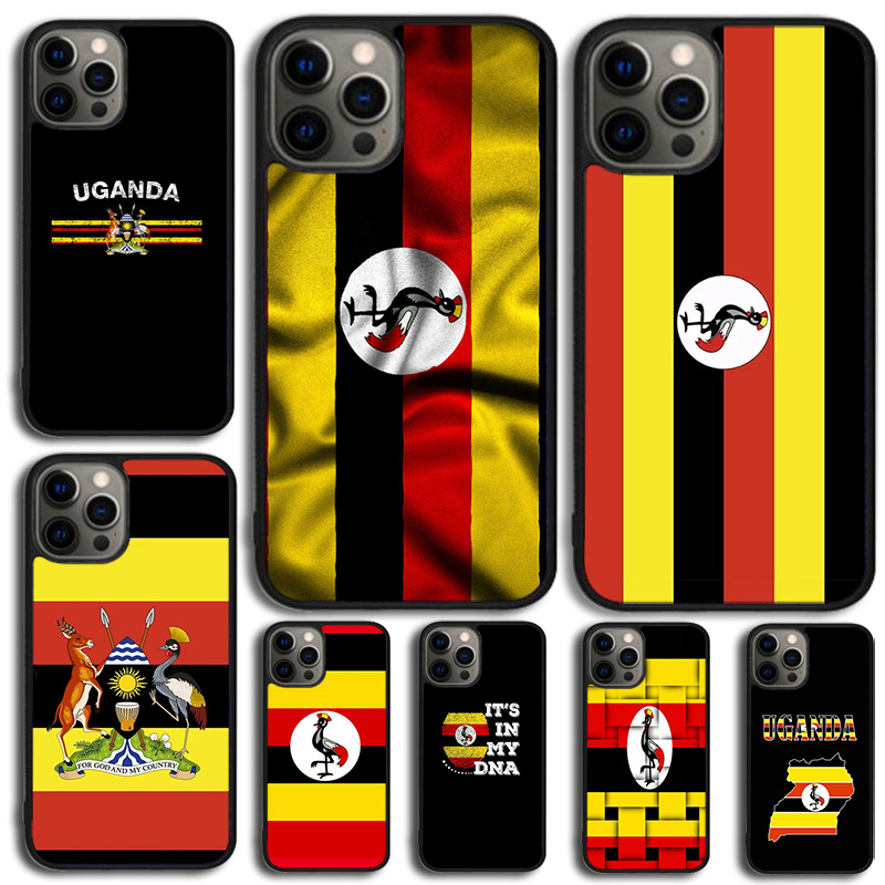 Uganda Flag Coat Of Arms Phone - Phone Cases Uganda 评论和价格