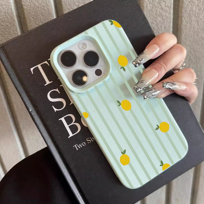 Shockproof Cute Lemon Pattern  - Phone Cases Iphone 17 评论和价格