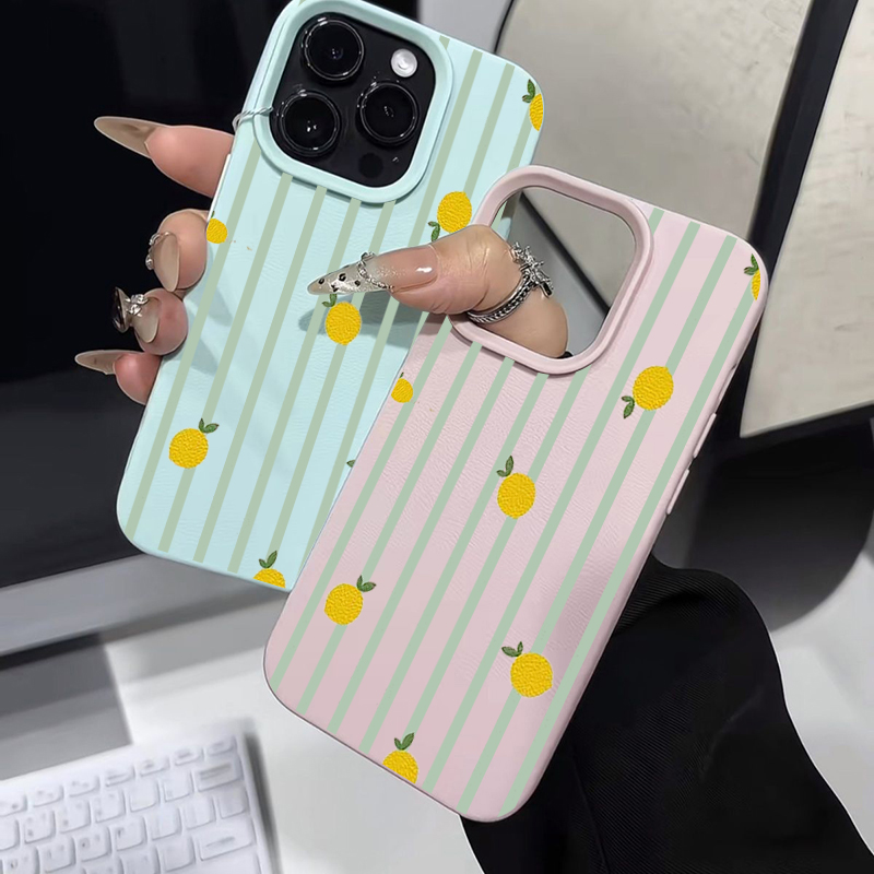 Shockproof Cute Lemon Pattern  - Phone Cases Iphone 17 评论和价格