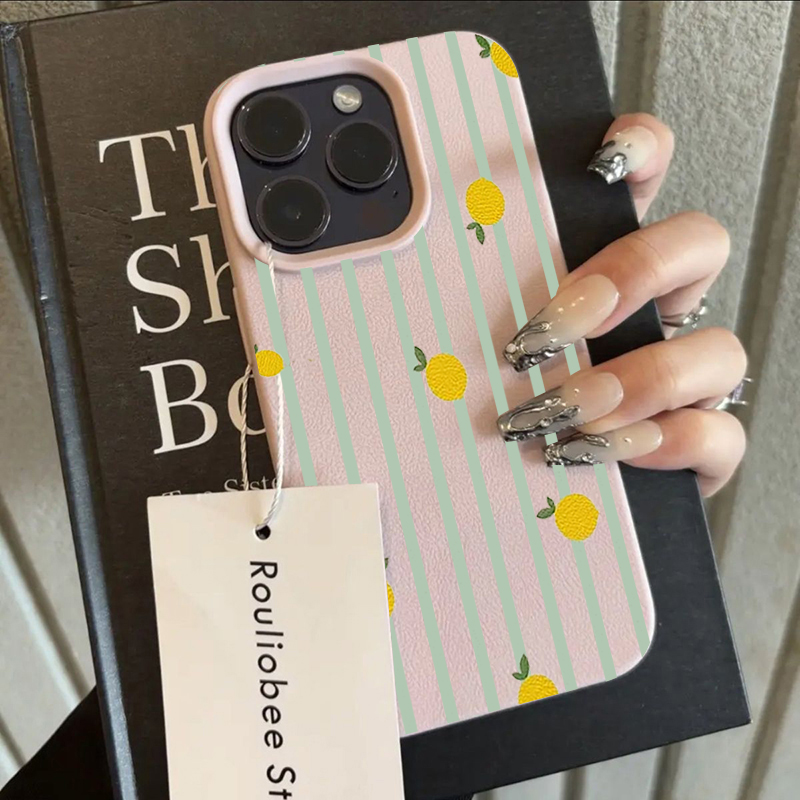 Shockproof Cute Lemon Pattern  - Phone Cases Iphone 17 评论和价格
