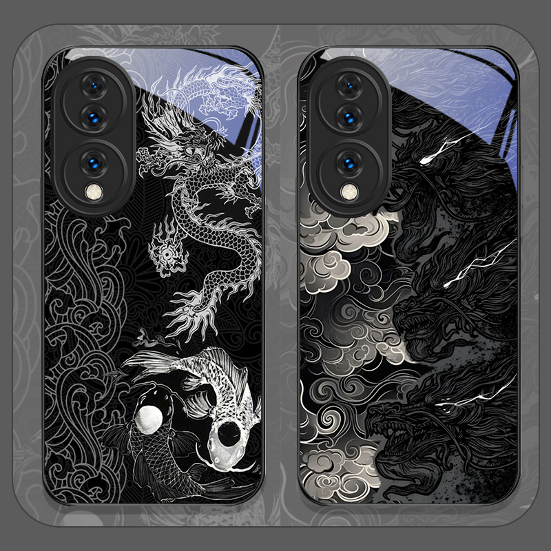 Aesthetic Cool Black Dragon Pr - Huawei Nova 12 评论和价格