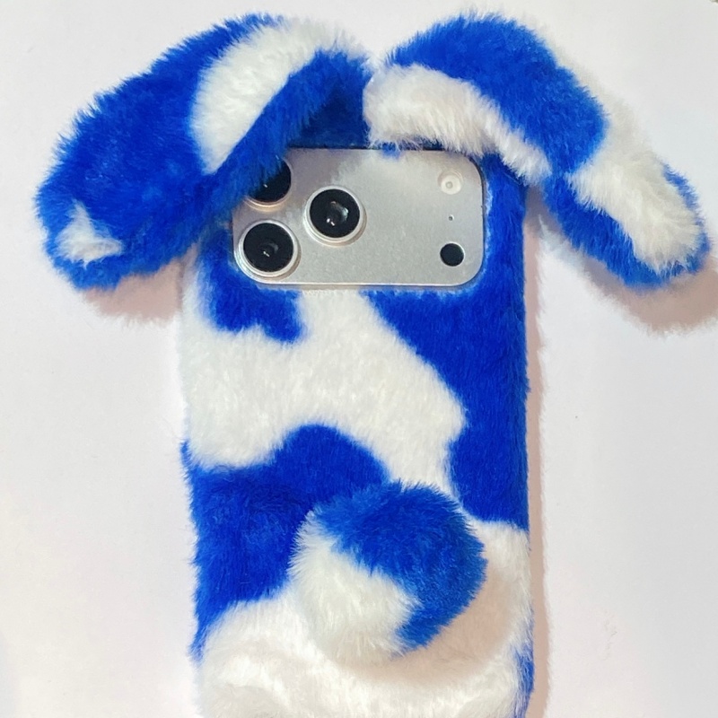 Cute Rabbit Design Fluffy Phon - Phone Cases Iphone 17 评论和价格