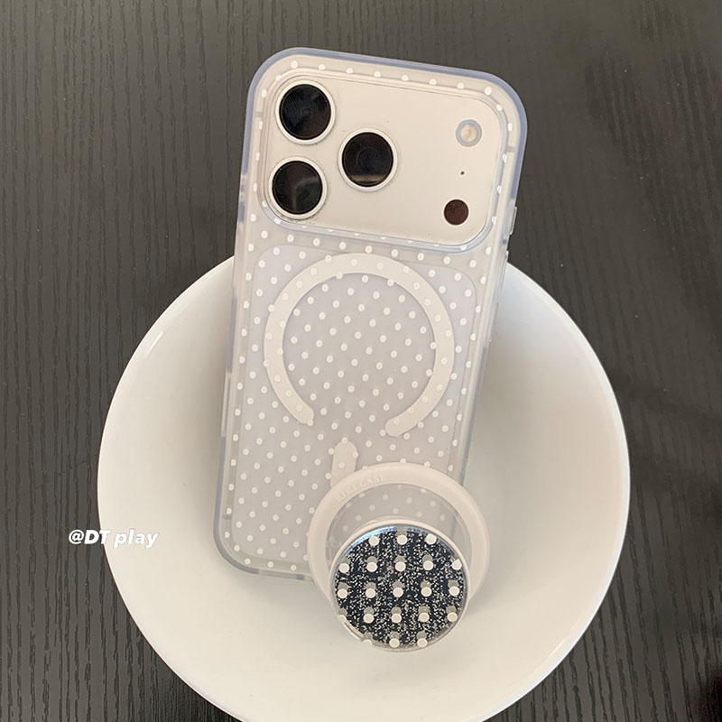 Ins Minimalist Polka Dots For  - Phone Cases With Magsafe 评论和价格