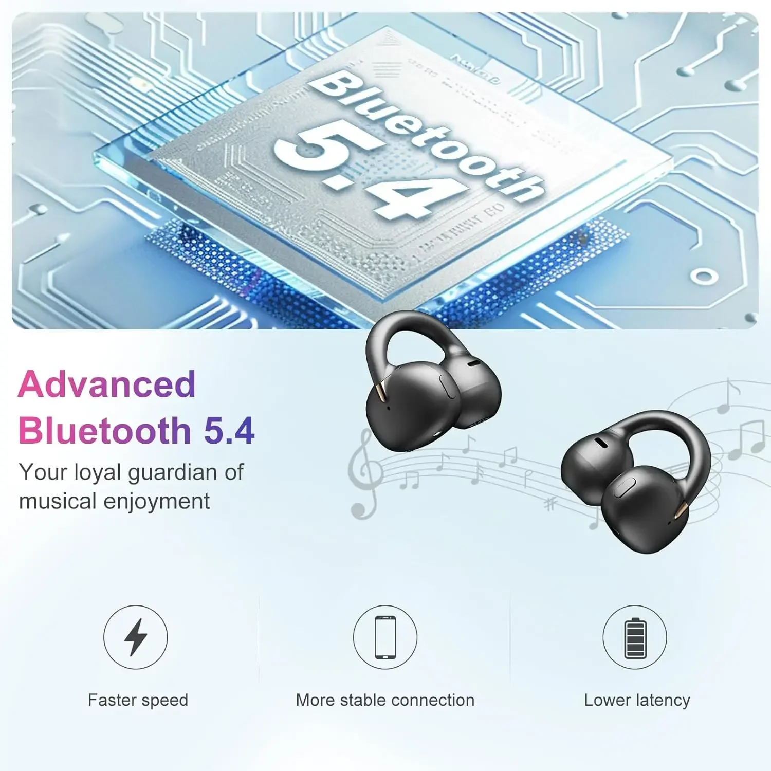 Open Ear Earbuds, Clip on Earb - Phone Cases Clear 评论和价格