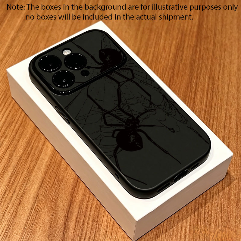 Cool Black Spider Pattern Phon - Phone Cases Rugged 评论和价格