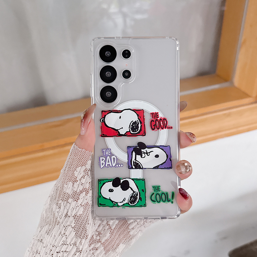 Cute Cartoon Snoopy Charlie Br - Phone Cases With Magsafe 评论和价格